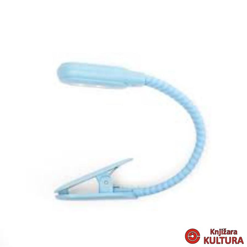 LAMPA ZA ČITANJE BOOK LIGHT PLAVA 