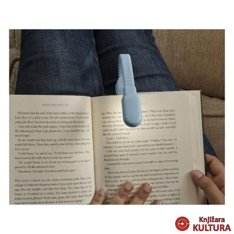 LAMPA ZA ČITANJE BOOK LIGHT PLAVA 