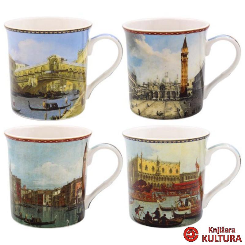 ŠOLJE 4/1 CANALETTO LP95317 