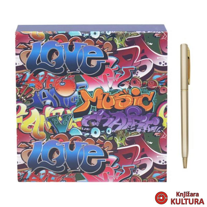 MEMO BLOK GRAFITTI LP95538 