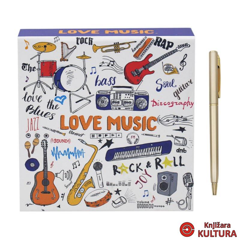 MEMO BLOK LOVE MUSIC LP95555 