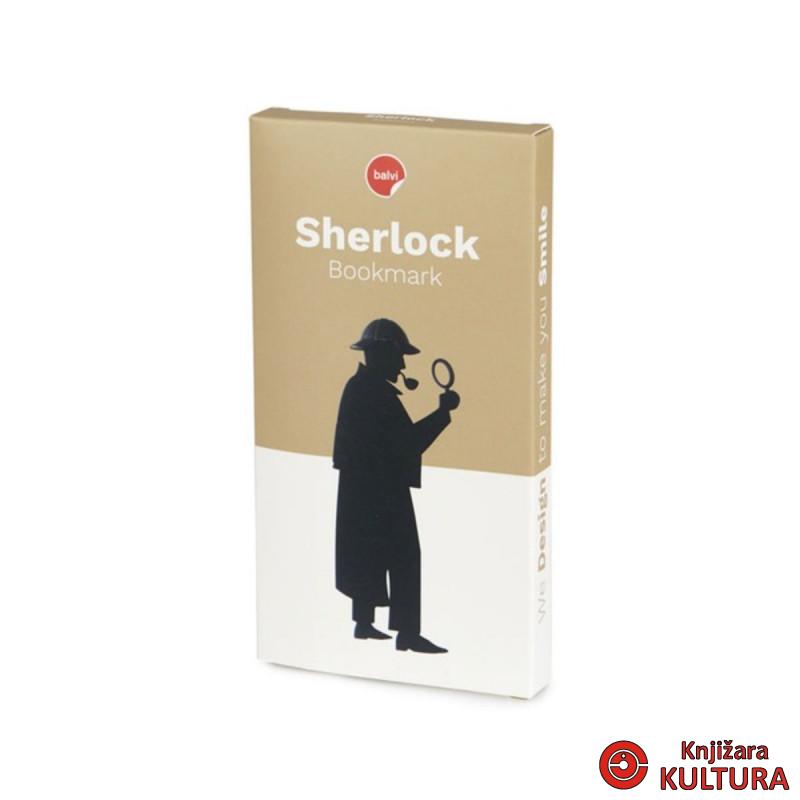 Obilježivač stranica, Sherlock, crni, polyester 