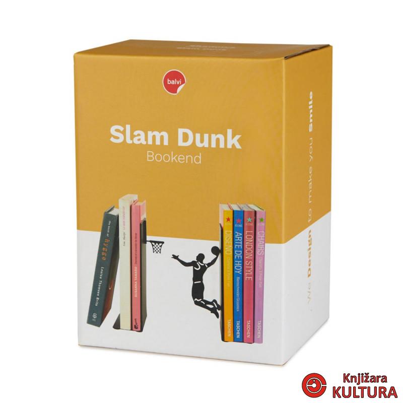 Držač za knjige, Slam Dunk, crni, metal 