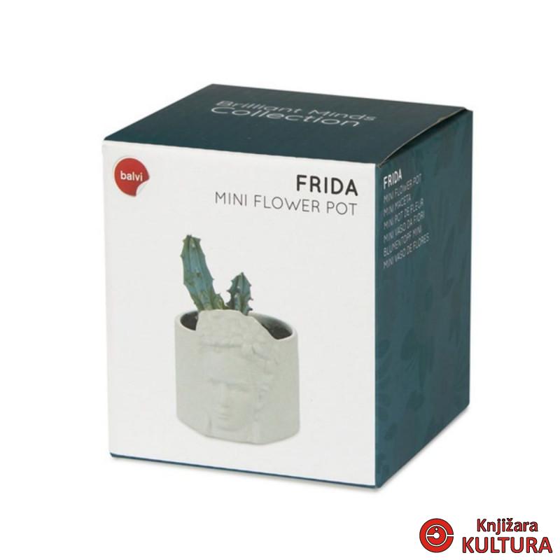Saksija mini, Frida, bijeli, ceramic 
