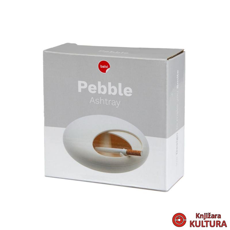 Pepeljara, Pebble, bijela, melamine 