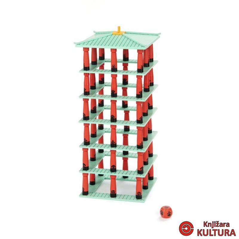 Jinja Stacking game, Jinja, hard box, wood 