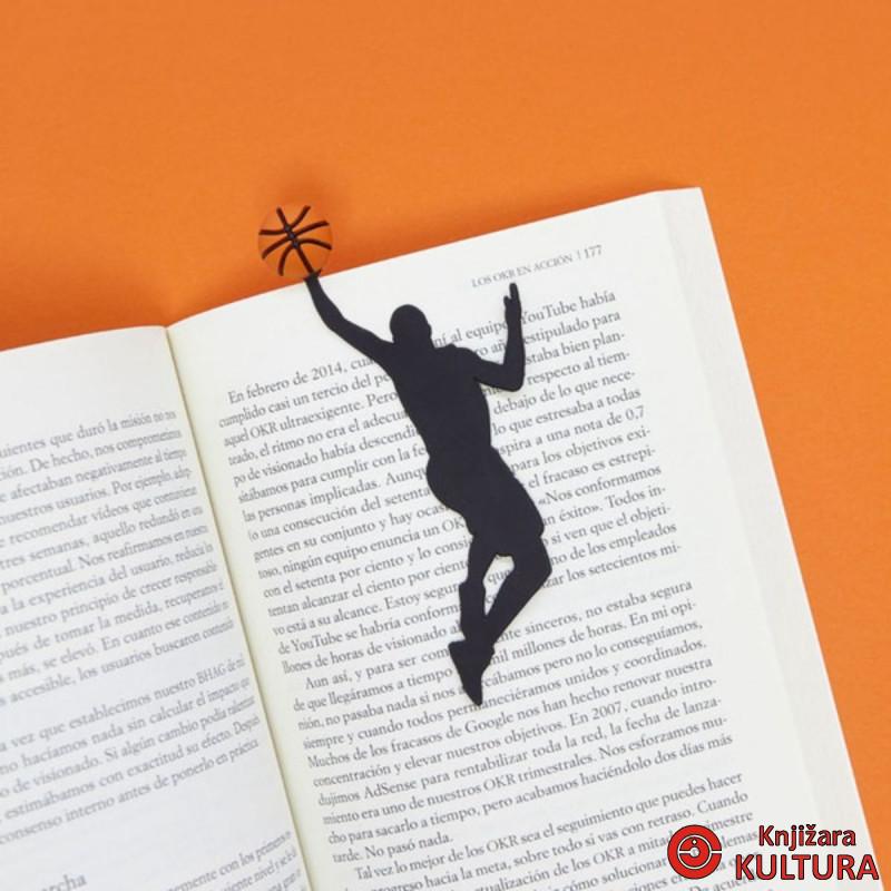 Obilježivač stranica, Slam Dunk, orange/crni 