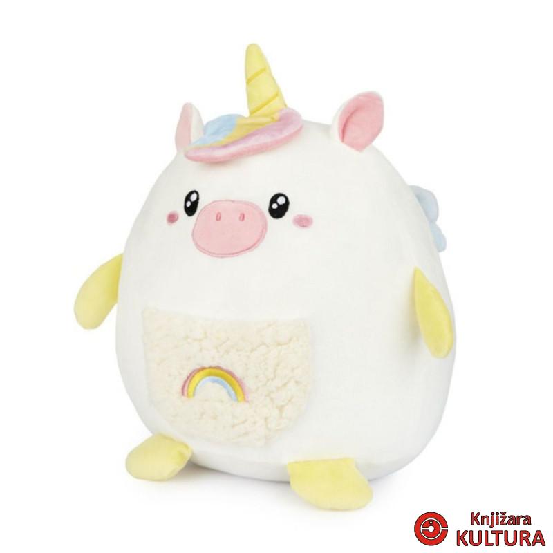 Jastuk, Unicorn, multicolor, polyester 