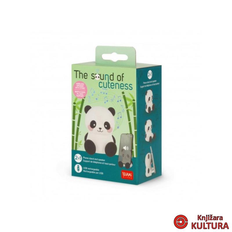 BEŽIČNI ZVUČNIK + MIKROFON -  CUTENESS - PANDA 