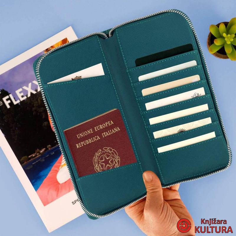 ORGANIZATOR ZA PUTOVANJE  - PETROL BLUE 