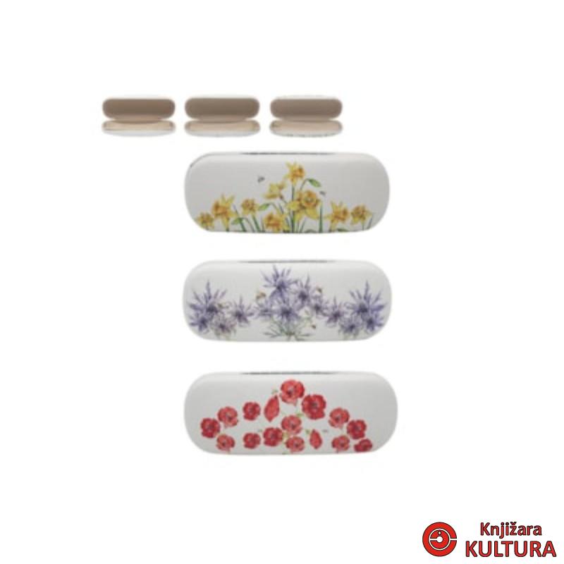KUTIJA ZA NAOČALE GLASSES CASE FLORAL 3 ASST LP73668 