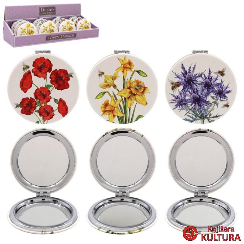 OGLEDALCE COMPACT FLORAL 3 ASST LP73663 