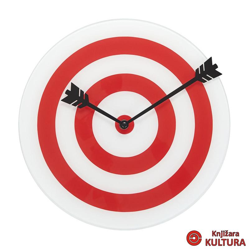 SAT ZIDNI,Target,1xAA,glass,30 cm 