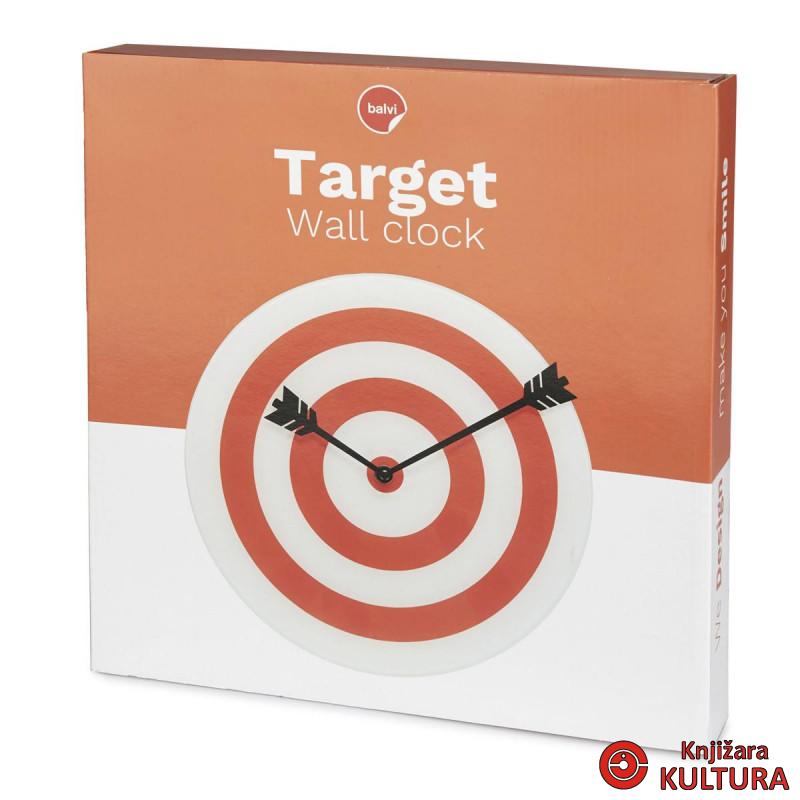 SAT ZIDNI,Target,1xAA,glass,30 cm 