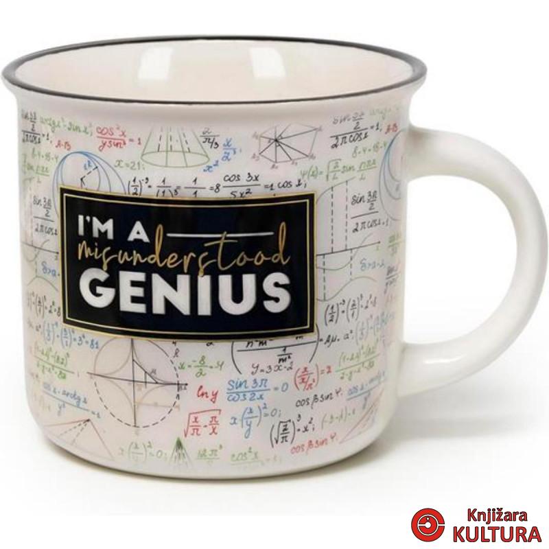 ŠOLJA PORCELAN - CUP- PUCCINO - GENIUS 