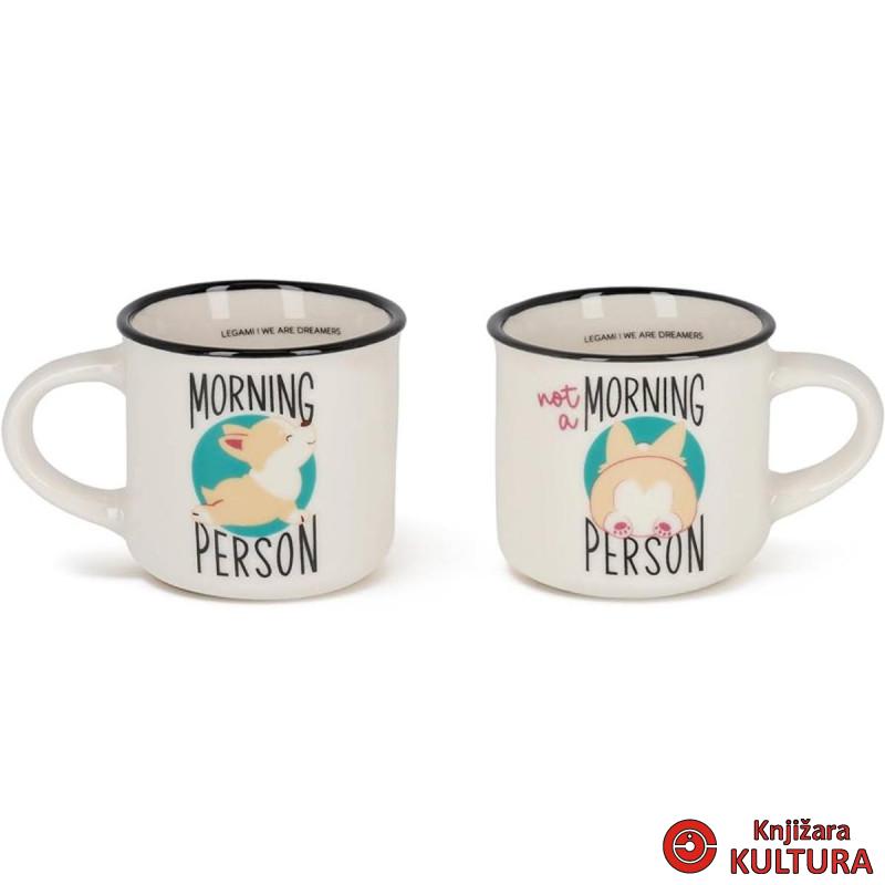ŠOLJE ZA KAFU 2/1 - ESPRESSO FOR TWO - CORGI 