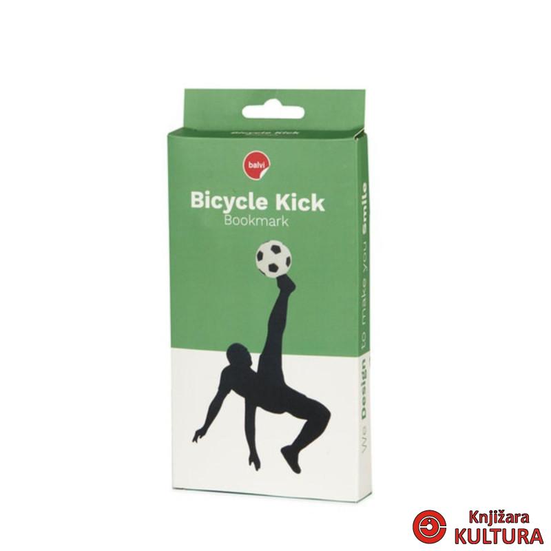 OBILJEŽIVAČ STRANICA BICYCLE KICK, CRNI,PLAST. 