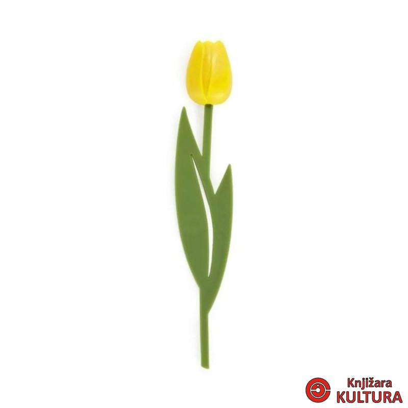 OBILJEŽIVAČ STRANICA TULIP ŽUTI 