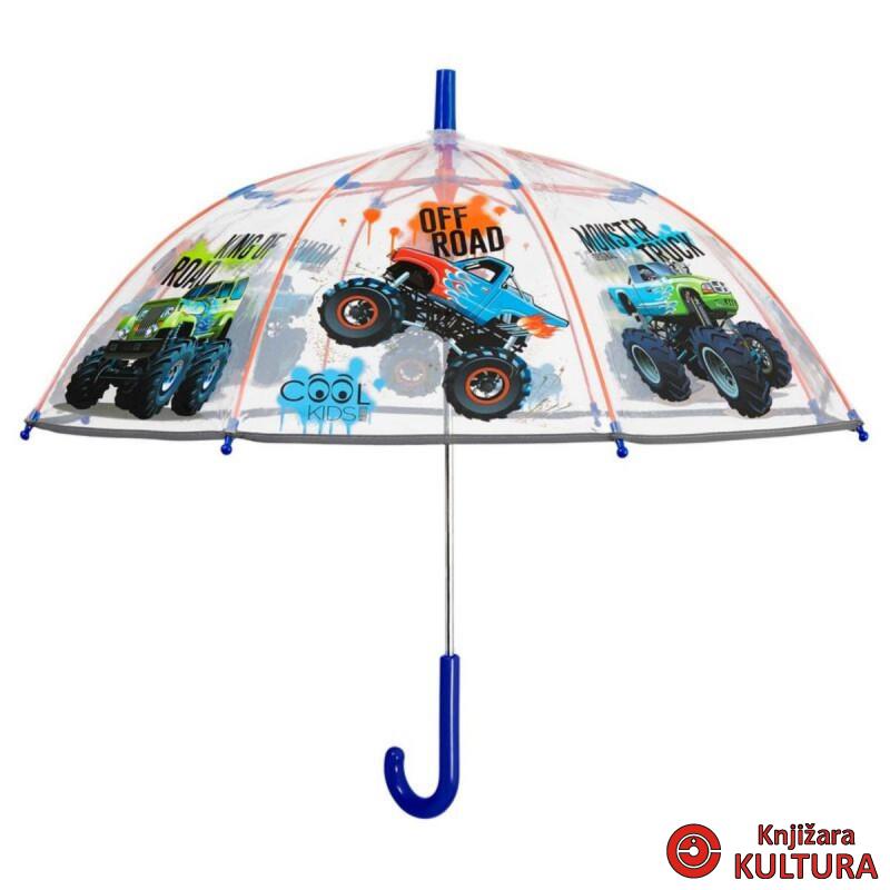 KIŠOBRAN PERLETTI COOL KIDS AUTI 45CM 