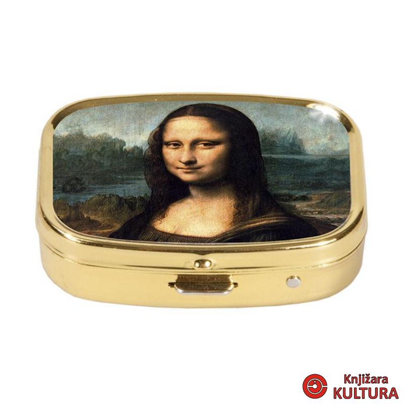 Kutija za tablete Leonardo da Vinci, Mona Lisa 