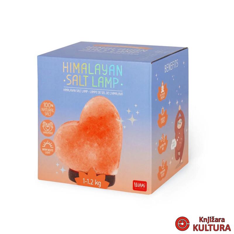 LAMPA HIMALAYAN SALT - HEART 