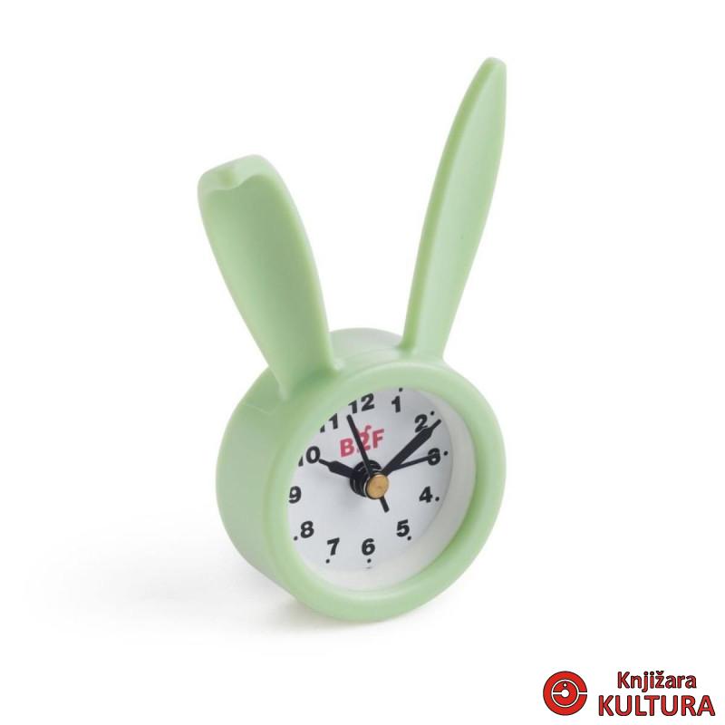 ALARM CLOCK BUNNY GREEN B2F 