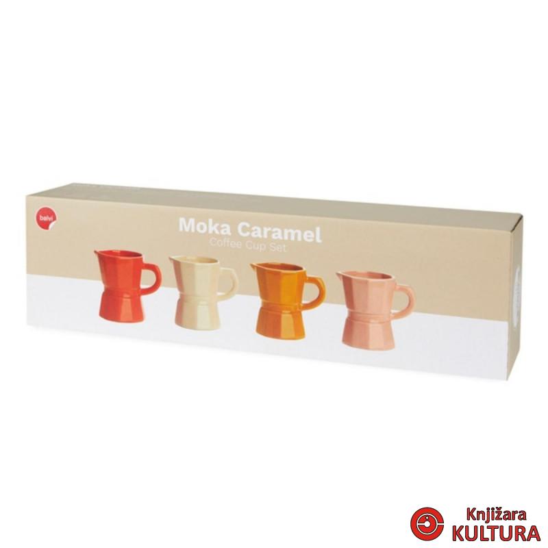 ŠOLJE ZA KAFU SET ,Moka Caramel,assorted colours 