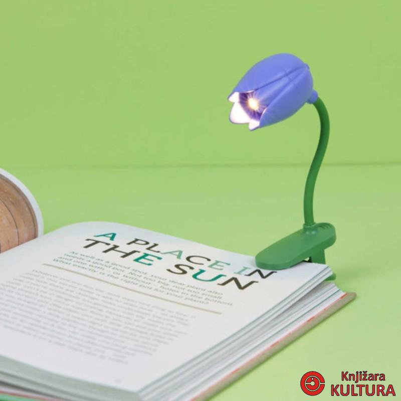 LAMPA ZA CITANJE,Tulip,lilac,plastic 