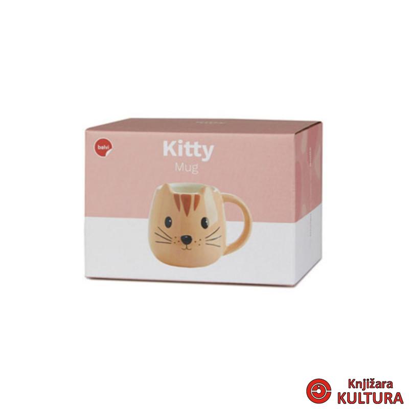 ŠOLJA,Kitty,orange,400 ml 