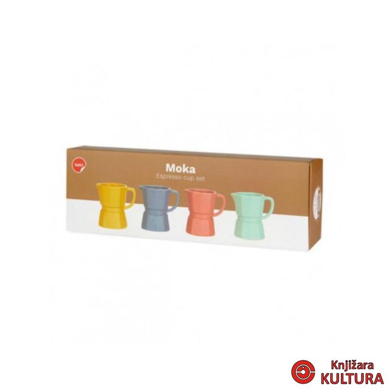 ŠOLJE ZA KAFU SET ,Moka,colours,ceramic 