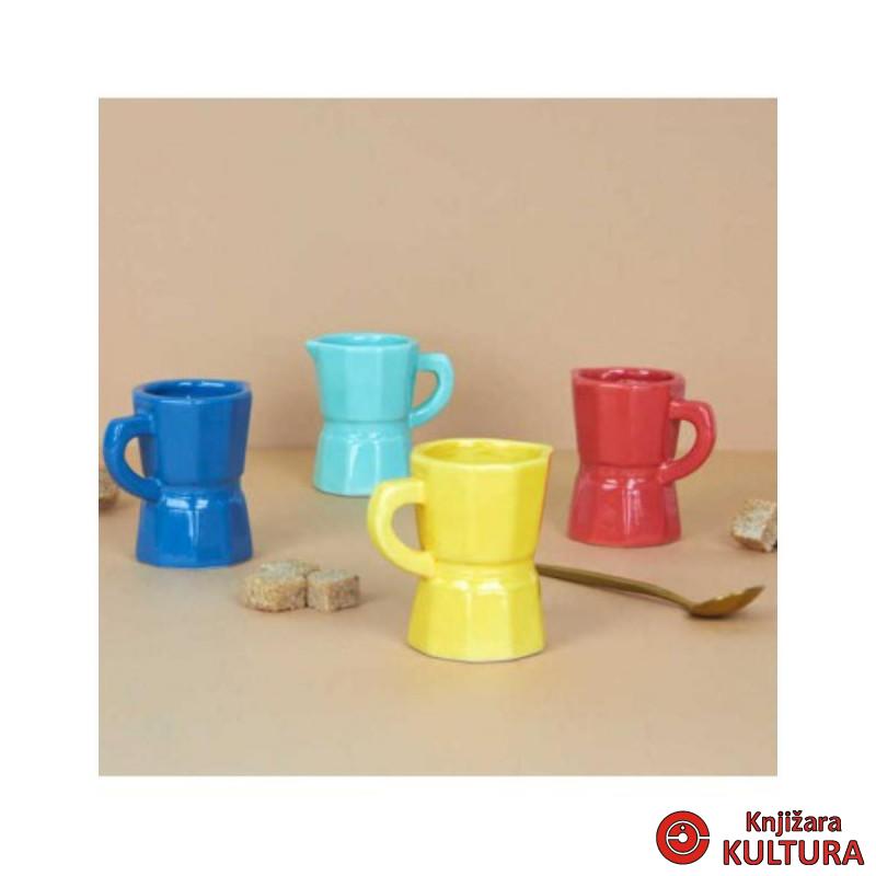 ŠOLJE ZA KAFU SET ,Moka,colours,ceramic 