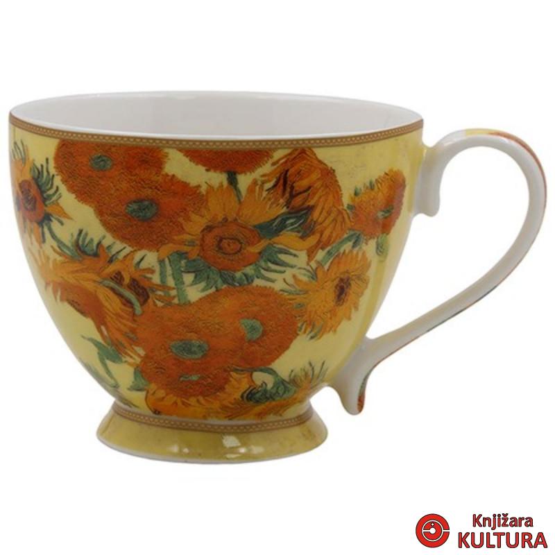 ŠOLJA SA STOPOM VAN GOGH SUNFLOWERS LP96708 
