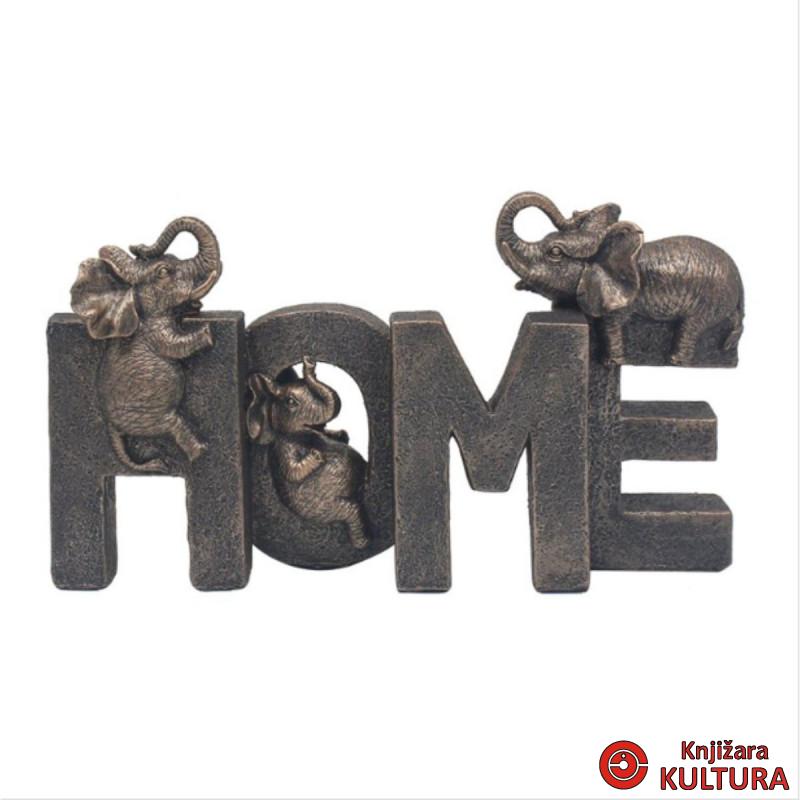DEKORACIJA ELEPHANT HOME LP75080 