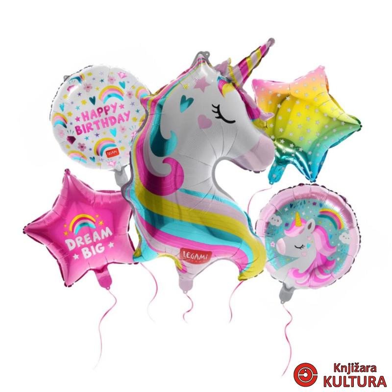 BALONI PARTY 5/1 LET'S PARTY UNICORN 