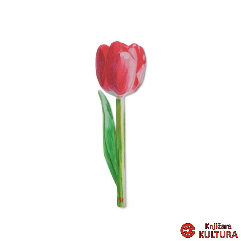 OBILJEŽIVAČ STRANICA FLOWER PAINTED PINK TULIP 