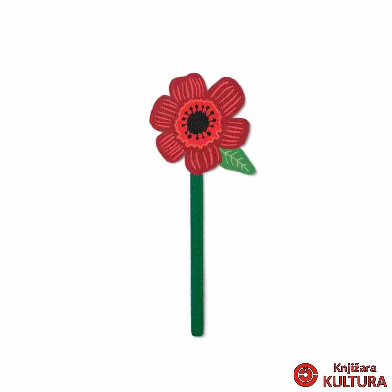 OBILJEŽIVAČ STRANICA FLOWER- POPPY 