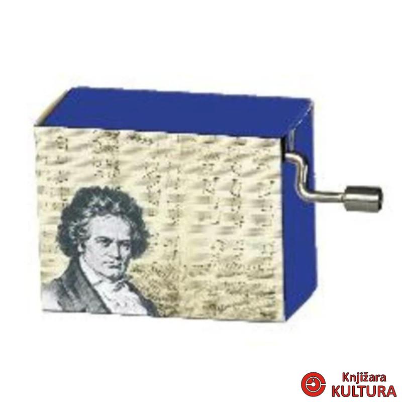 MUZIČKA KUTIJA Ode to Joy/Beethoven, Portrait, notes 