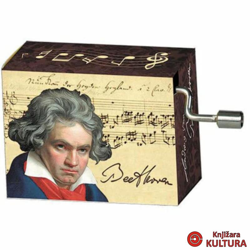 MUZIČKA KUTIJA Bagatelle 119/Beeth, Portrait, signatur 