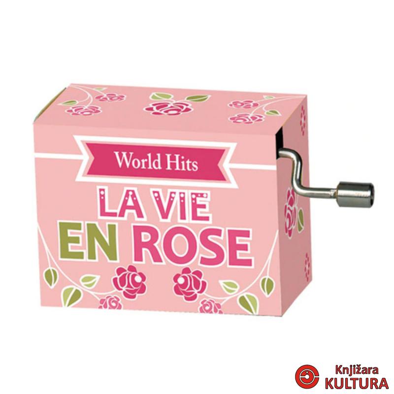 MUZIČKA KUTIJA La vie en rose, World-Hit, french 