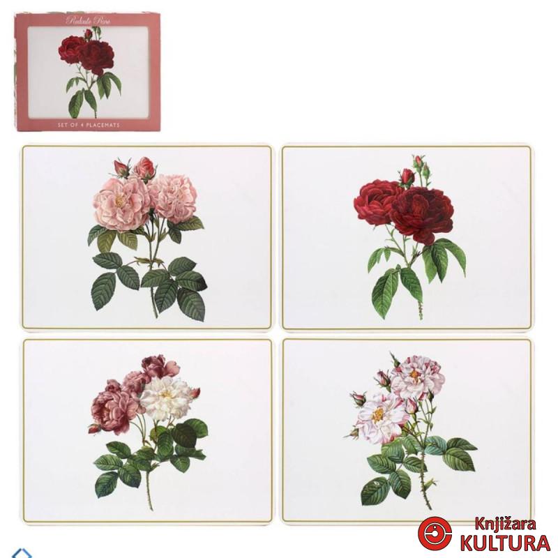 ROSE PODMETAČ SET 4 REDOUTE 