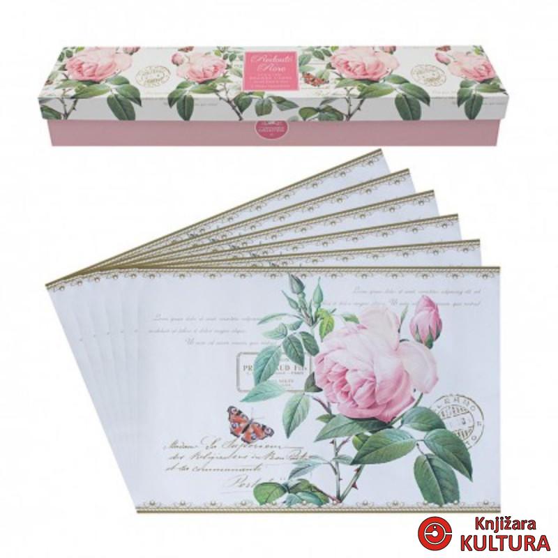 REDOUTE ROSE DRAWER LINERS 