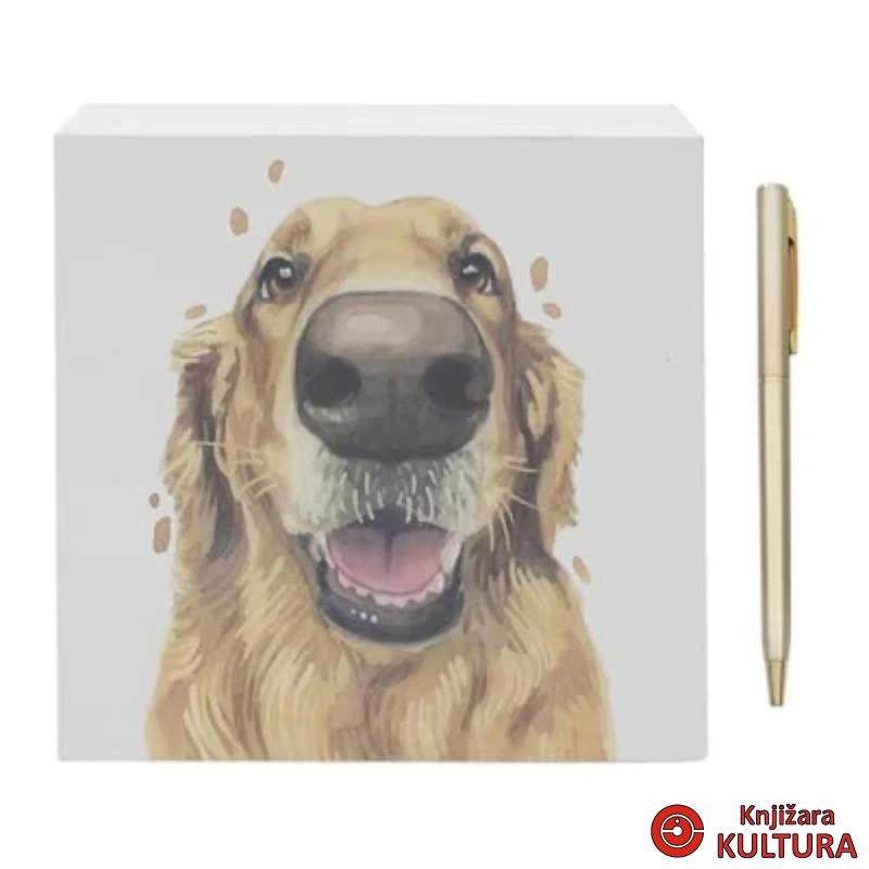 MEMO BLOK GOLDEN RETRIEVER 