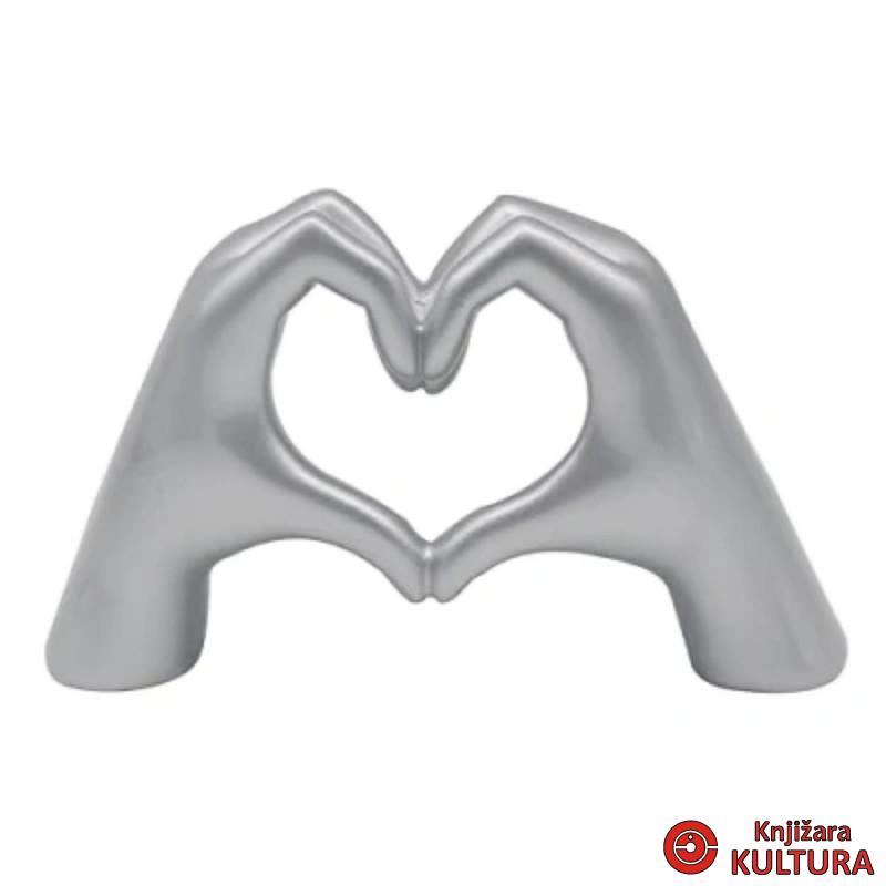 FIGURA LOVE HANDS SILVER 