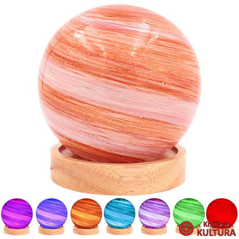 LAMPA COSMIC PLANET PINK 