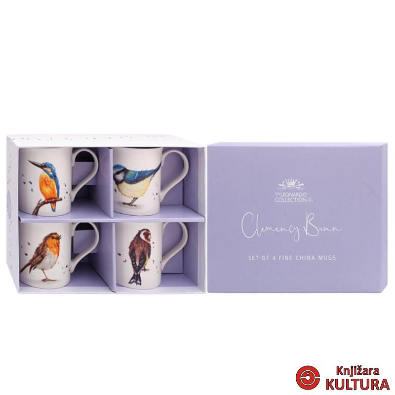 SET ŠOLJA BRITISH BIRDS 4 LP96737 