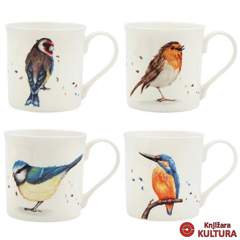 SET ŠOLJA BRITISH BIRDS 4 LP96736 