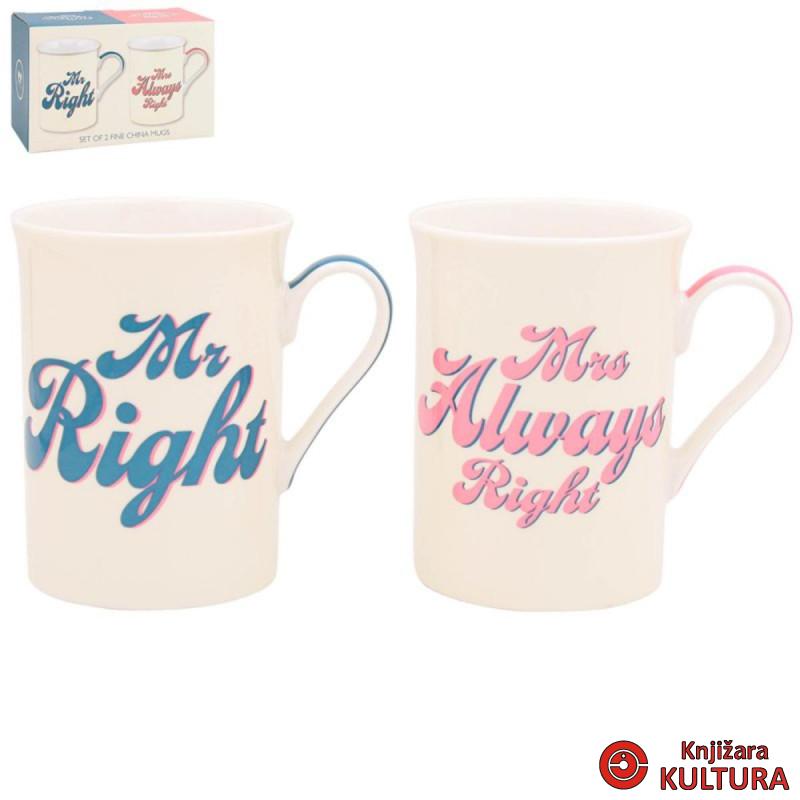ŠOLJA MR RIGHT 