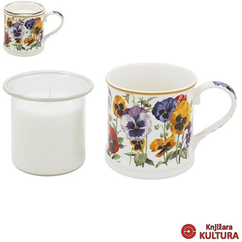 POKLON SET SVIJEĆA PANSIES LP76668 