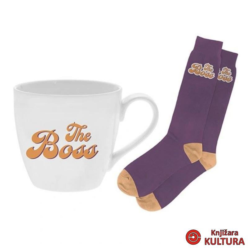 POKLON SET ŠOLJA I ČARAPE BOSS LP96823 