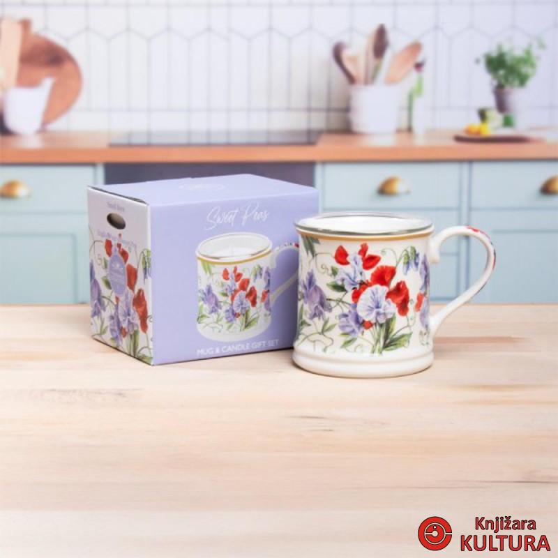 POKLON SET SVIJEĆA SWEET PEA LP76666 